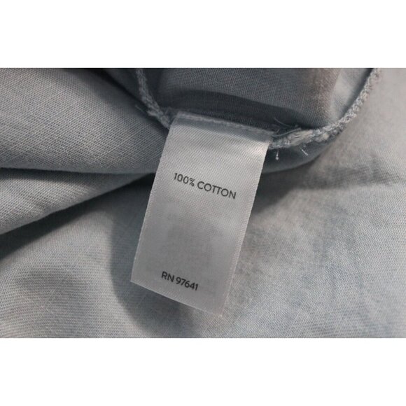 J Jill Button Up Blouse Size Small Chambray Denim Oversized Relaxed 100% Cotton - Picture 11 of 11